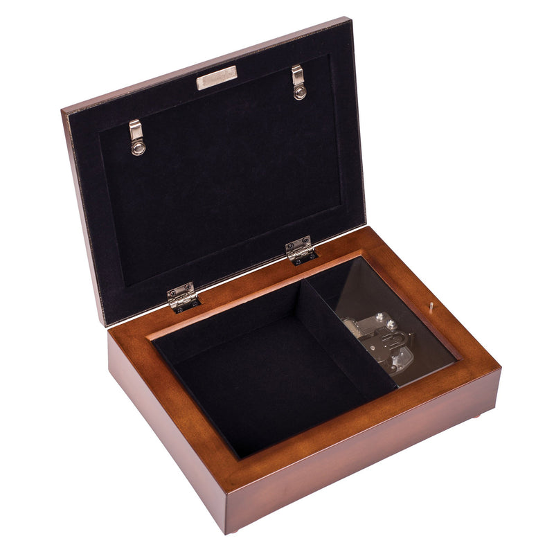 Cottage Garden Daughter in Law Beautiful Person Woodgrain Jewelry Music Box Plays You Light Up My Life
