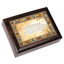 Grandma Filled Me With Joy Amber Music Box Plays Wonderful World