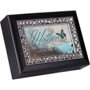 Mother Most Precious Gift Black Music Box Plays Wonderful World