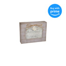 Cottage Garden Retirement Start Living Grey Distressed Locket Music Box Plays Amazing Grace