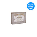 Cottage Garden Daughter Days Turned Into Years Grey Distressed Locket Music Box Plays Edelweiss