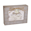 Cottage Garden Daughter Days Turned Into Years Grey Distressed Locket Music Box Plays Friend in Jesus