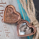 Cottage Garden Light Shines Brighter Like You Teal Distressed Wood Locket Music Box Plays Wonderful World