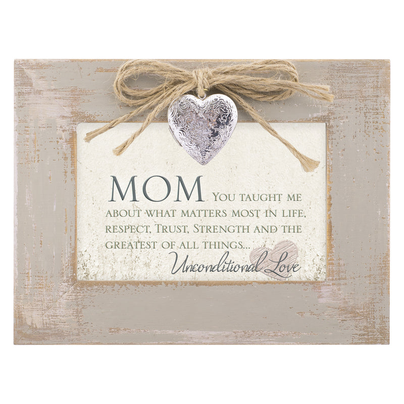 Cottage Garden Mom Taught What Matters Most Natural Taupe Jewelry Music Box Plays Wind Beneath My Wings