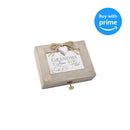 Cottage Garden Grandma I Love You So Much Natural Taupe Jewelry Music Box Plays Edelweiss