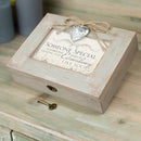 Cottage Garden Someone Special Amazing Natural Taupe Jewelry Music Box Plays Wonderful World