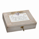 Cottage Garden Many Women Do Noble Things Natural Taupe Jewelry Music Box Plays Amazing Grace