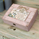 Daughter in Law We Love You Locket Music Box Plays Friend in Jesus