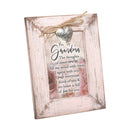 Grandma You Make Me Smile Blush Pink Locket Picture Frame