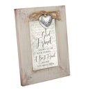 Cottage Garden A Good Friend Knows Natural Taupe Locket Easel Back Picture Frame