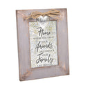 Home is Where Friends are Like Family Grey Locket Picture Frame