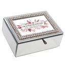 Granddaughter Rhinestone Mirror Music Box Plays How Great Thou Art