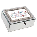 Be Still I Am God Rhinestone Mirror Music Box Plays How Great Thou Art