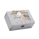 Friend Grey Locket Music Box Plays That's What Friends Are For