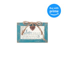 Sister Teal Distressed Jewelry Music Box Plays Wonderful World