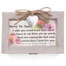 Mother In Law Taupe Locket Music Box Plays How Great Thou Art