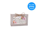 Mother In Law Taupe Locket Music Box Plays How Great Thou Art