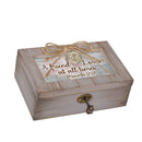 Cottage Garden A Friend Loves at All Times Grey Locket Petite Music Box Plays Friend in Jesus