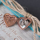 Cottage Garden Glory of Friendship Teal Locket Petite Music Box Plays That's What Friends are for