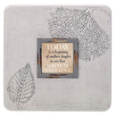Today Write with Love 16 x 16 Dandelion Impression Plaque