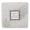 Home Sweet Home 16 x 16 Leaf Impression Plaque