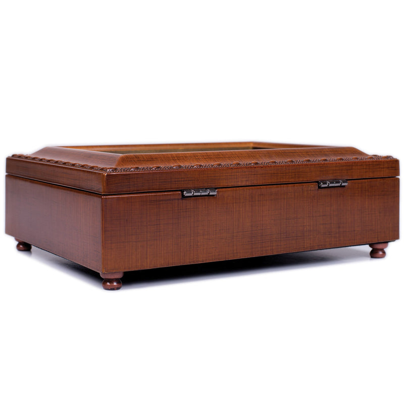 Cottage Garden A Friend is Forever Woodgrain Music Box/Jewelry Box Plays Thats What Friends are for
