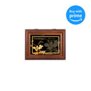Cottage Garden Friendship Woodgrain Music Box Plays Friends are for