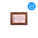 Cottage Garden Sweet Sixteen Every Year Special Woodgrain Rope Trim Jewelry Music Box Plays You are My Sunshine