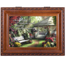 Some People Make World Special Woodgrain Rope Trim Jewelry Music Box Plays Wonderful World