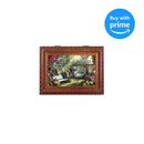 Some People Make World Special Woodgrain Rope Trim Jewelry Music Box Plays Wonderful World