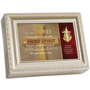 Confirmation Grow Faith Champagne Silver Rope Traditional Music Box Plays Amazing Grace