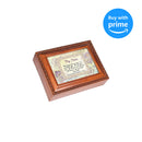 My Niece Wonderful Gift Loved Woodgrain Rope Trim Jewelry Music Box Plays You Are My Sunshine