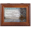 Cottage Garden Very Dear Woodgrain Music Box/Jewelry Box Plays Ave Maria