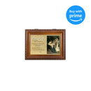 Cottage Garden Hail Mary Woodgrain Music Box/Jewelry Box Plays Ave Maria