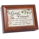 Good Friends Are Like Stars Rope Music Box Plays Mb Wg Light
