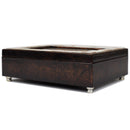 Cottage Garden Congratulations 50th Anniversary Mother of Pearl Amber Music Box Plays You Light Up My Life