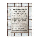 Ten Commandments Amber Pearlescent 5 x 7 Photo Frame
