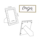 Our Home Mother of Pearl Grey Photo Frame Holds 5x7 Photo