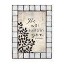 Sustain You Mother of Pearl Amber   Framed Wall Or Tabletop Art - Holds 5x7 Photo