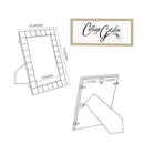 Stay Grateful Mother of Pearl Amber Photo Frame Holds 5x7 Photo