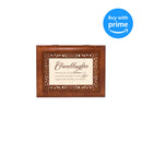 Granddaughter Woodgrain Inlay Music Box Plays You Light Up My Life