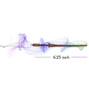 Cottage Garden Woodgrain Crown 6.25 inch Resin Collectible Witch Wizard Magic Wand Ornament