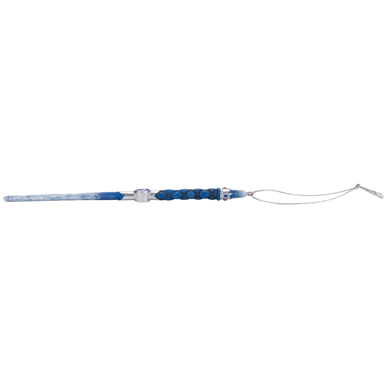 Cottage Garden Ice Queen Blue 6.25 inch Resin Collectible Witch Wizard Magic Wand Ornament