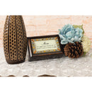 Cottage Garden Mom an Angel Holds Me Up Amber Earth Tone Jewelry Music Box Plays Wind Beneath My Wings