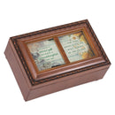 Special Granddaughter Woodgrain Music Box Plays Wind Beneath My Wings