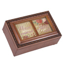 Mom Beauty Strength Woodgrain Music Box Plays You Light Up My Life