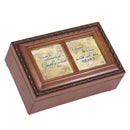 A Godly Woman Woodgrain Music Box Plays You Light Up My Life