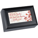 Lucky To Be In Love Black Music Box Plays You Light Up My Life