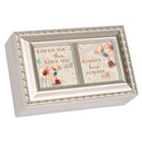 Loved You Still Champagne Silver Music Box Plays Unchained Melody