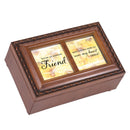 Amazing Friend Woodgrain Music Box Plays Great Is Thy Faithfulness